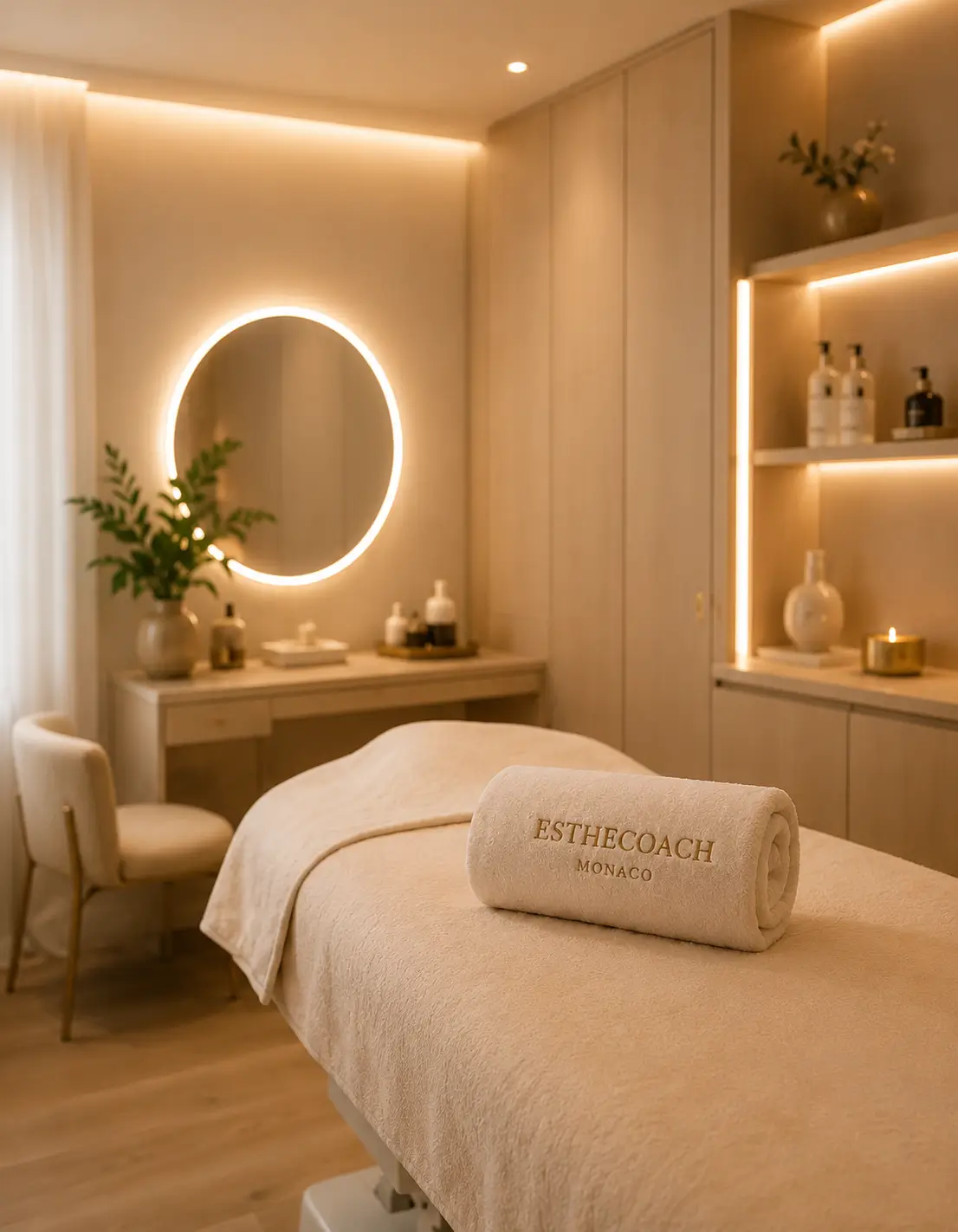 Cabine de soin Esthecoach Monaco